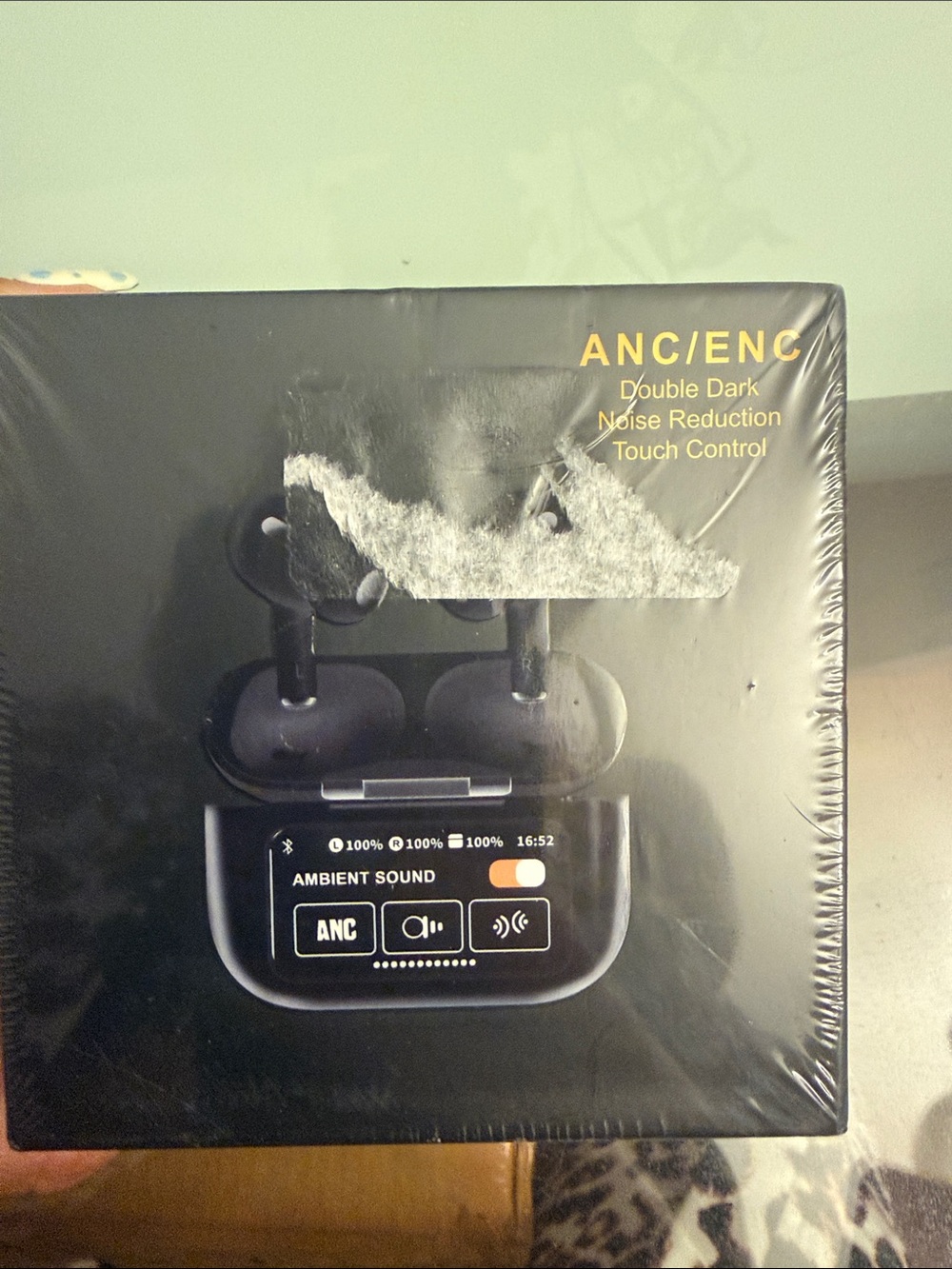 Wireless ANC True Wireless Earbuds - Black